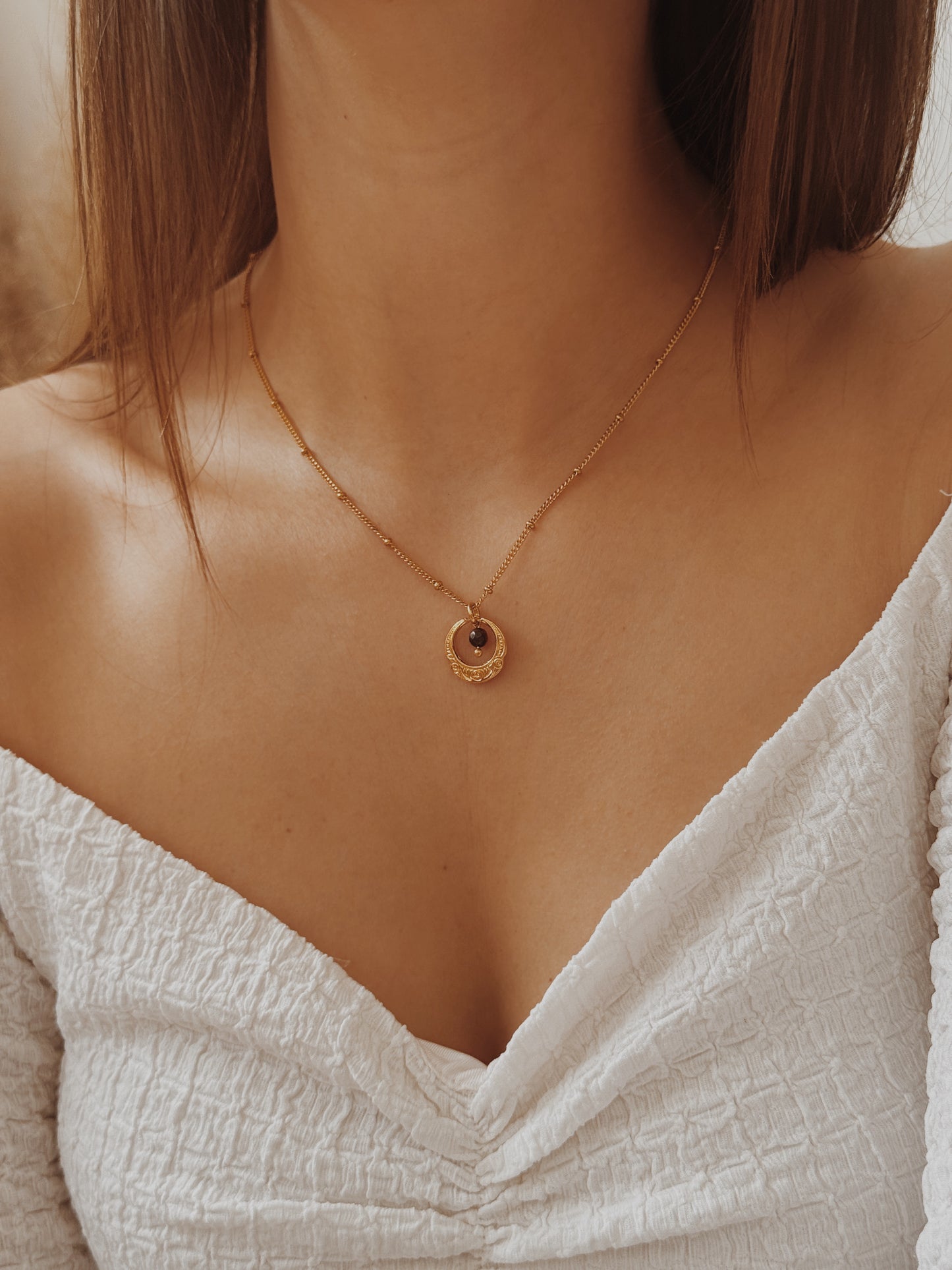 Colar Shiva Olho de Tigre