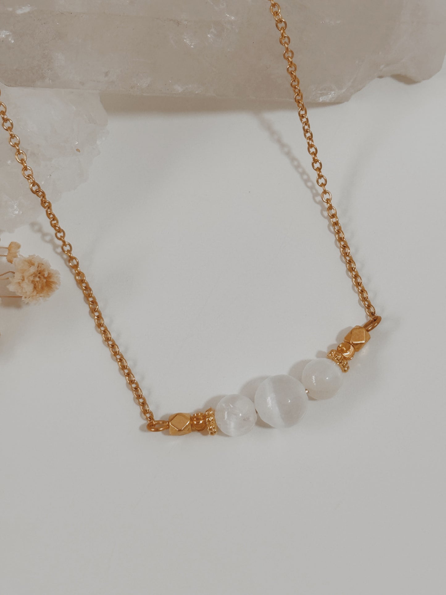 Colar Santi Selenite