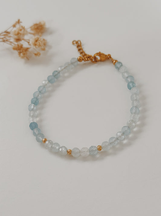 Pulseira Elsy Agua Marinha