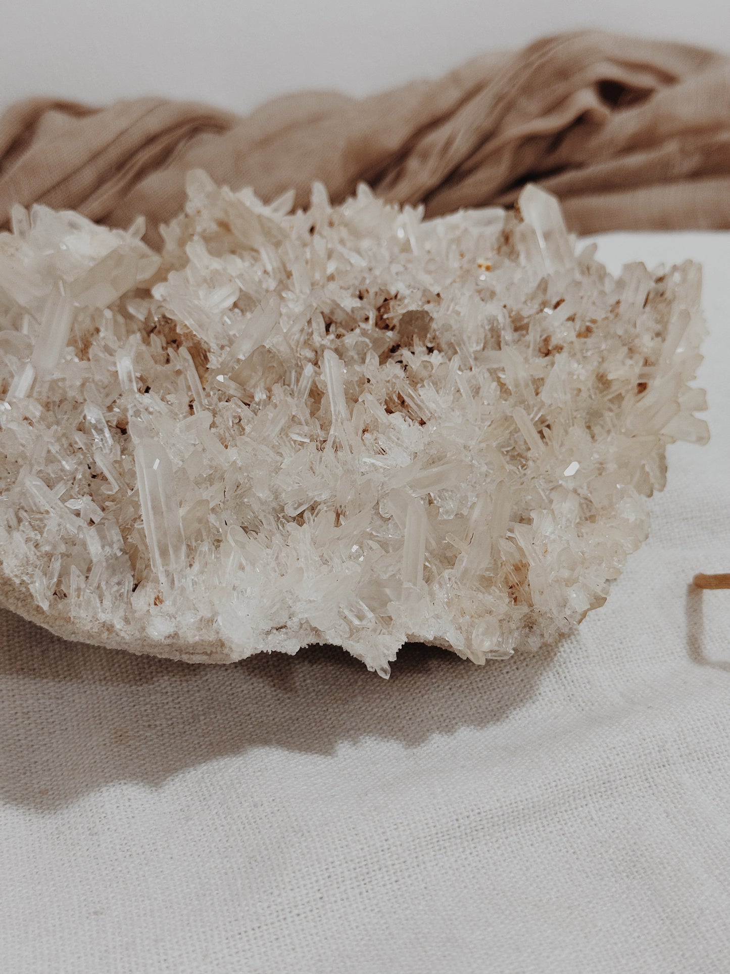 Drusa de Quartzo cristal