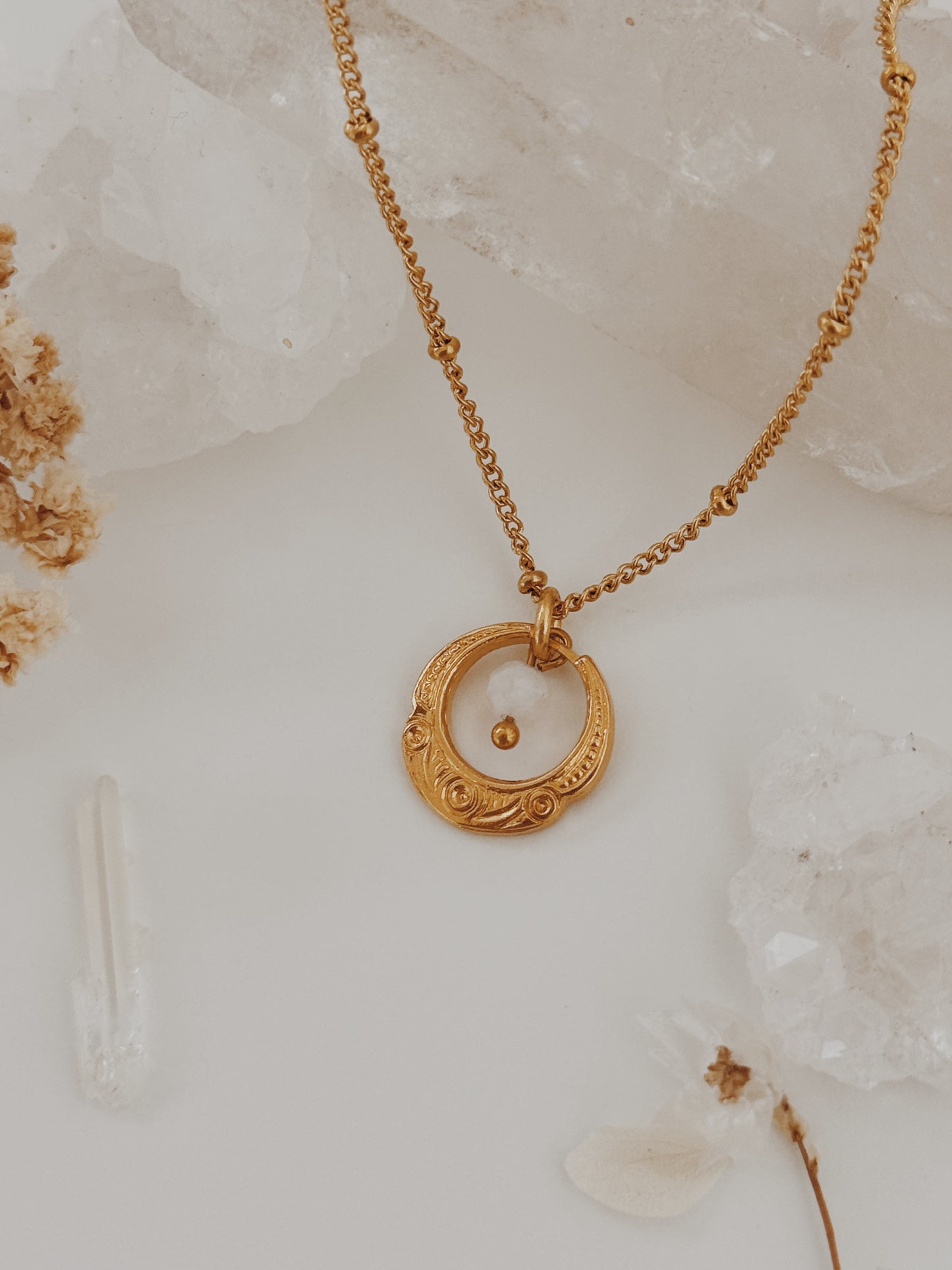 Colar Shiva Pedra da Lua