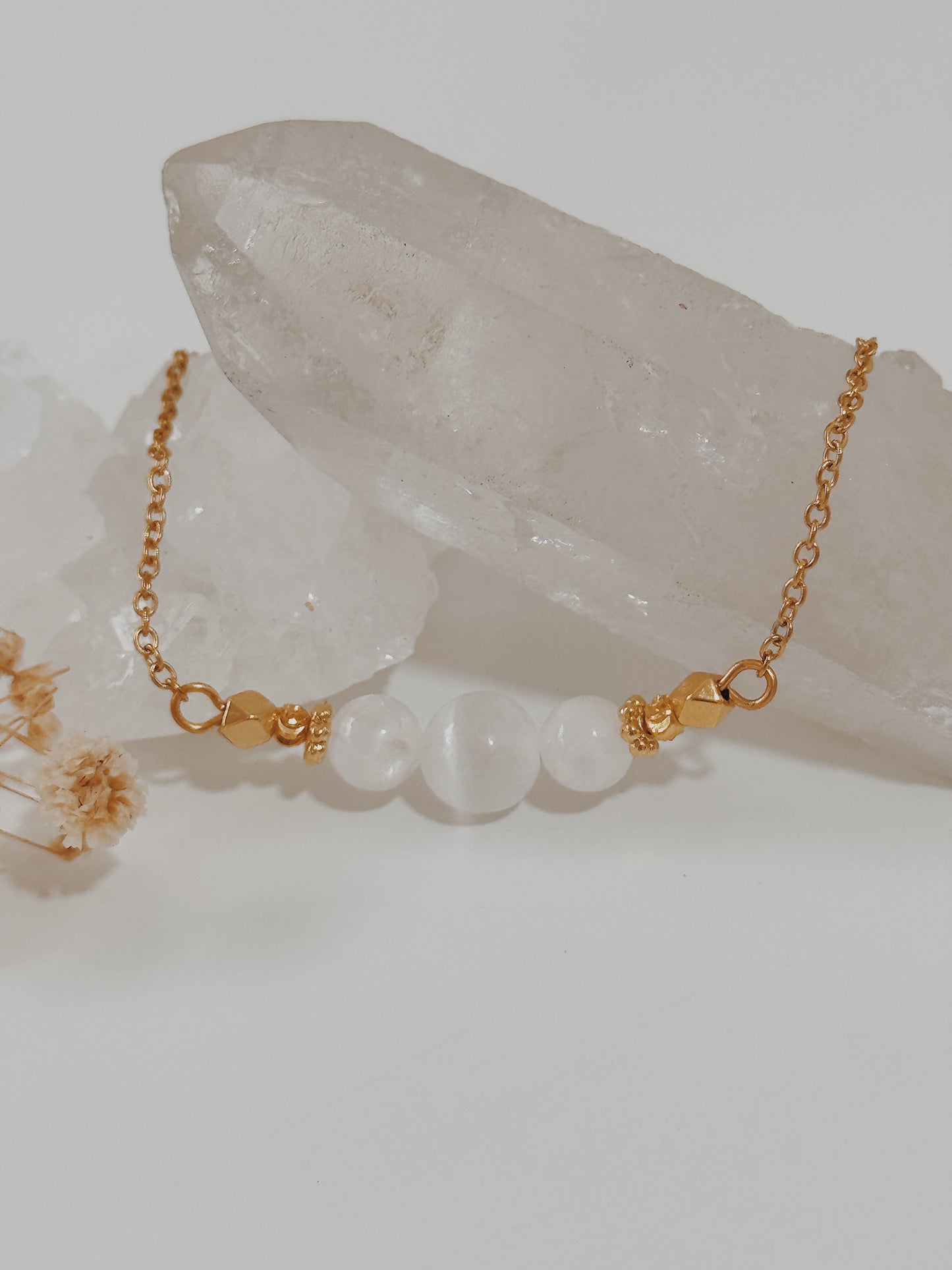 Colar Santi Selenite