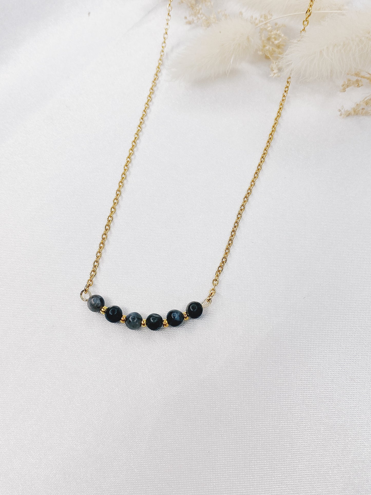 Colar simples Labradorite II