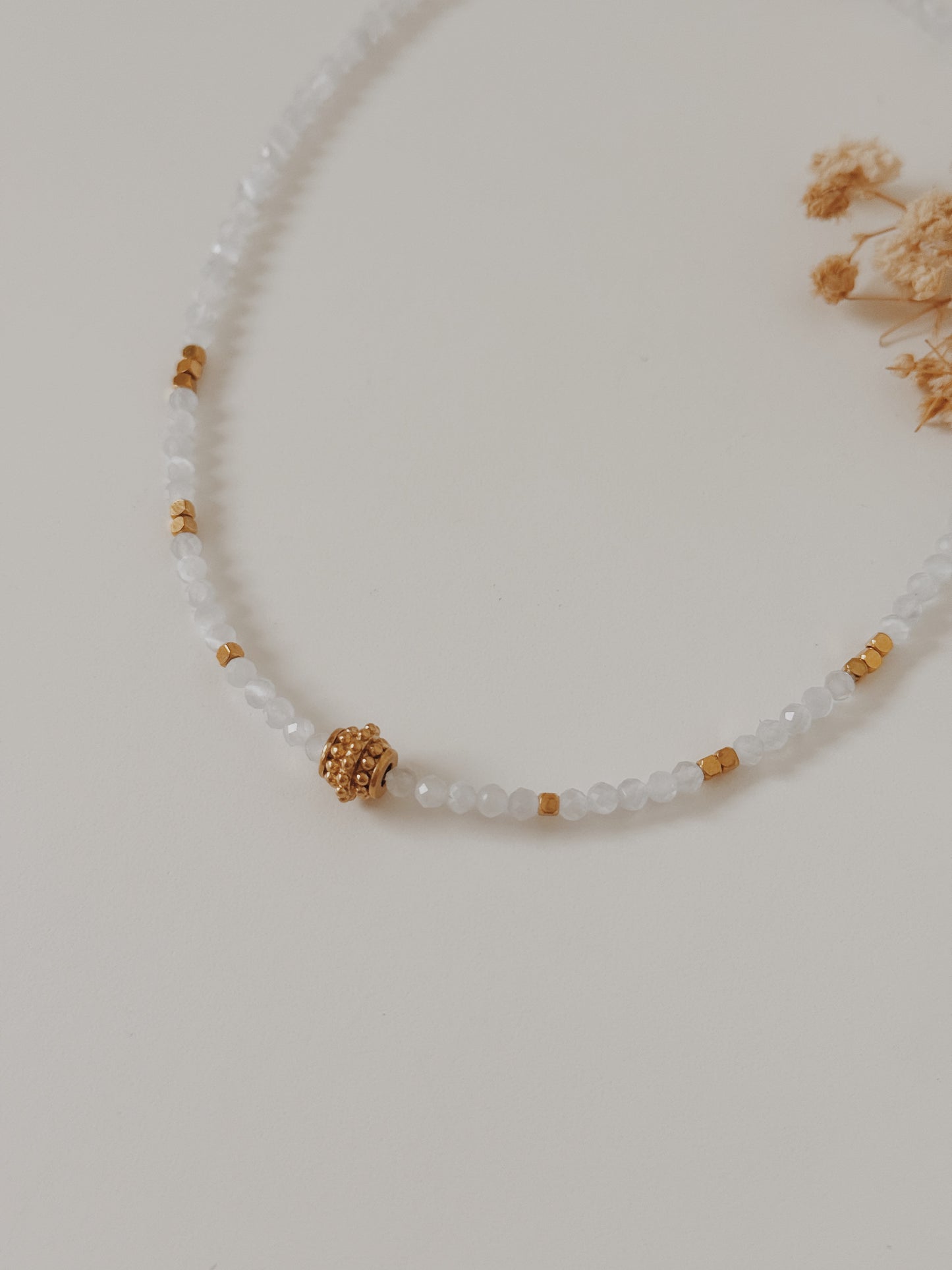 Colar Boheme Selenite