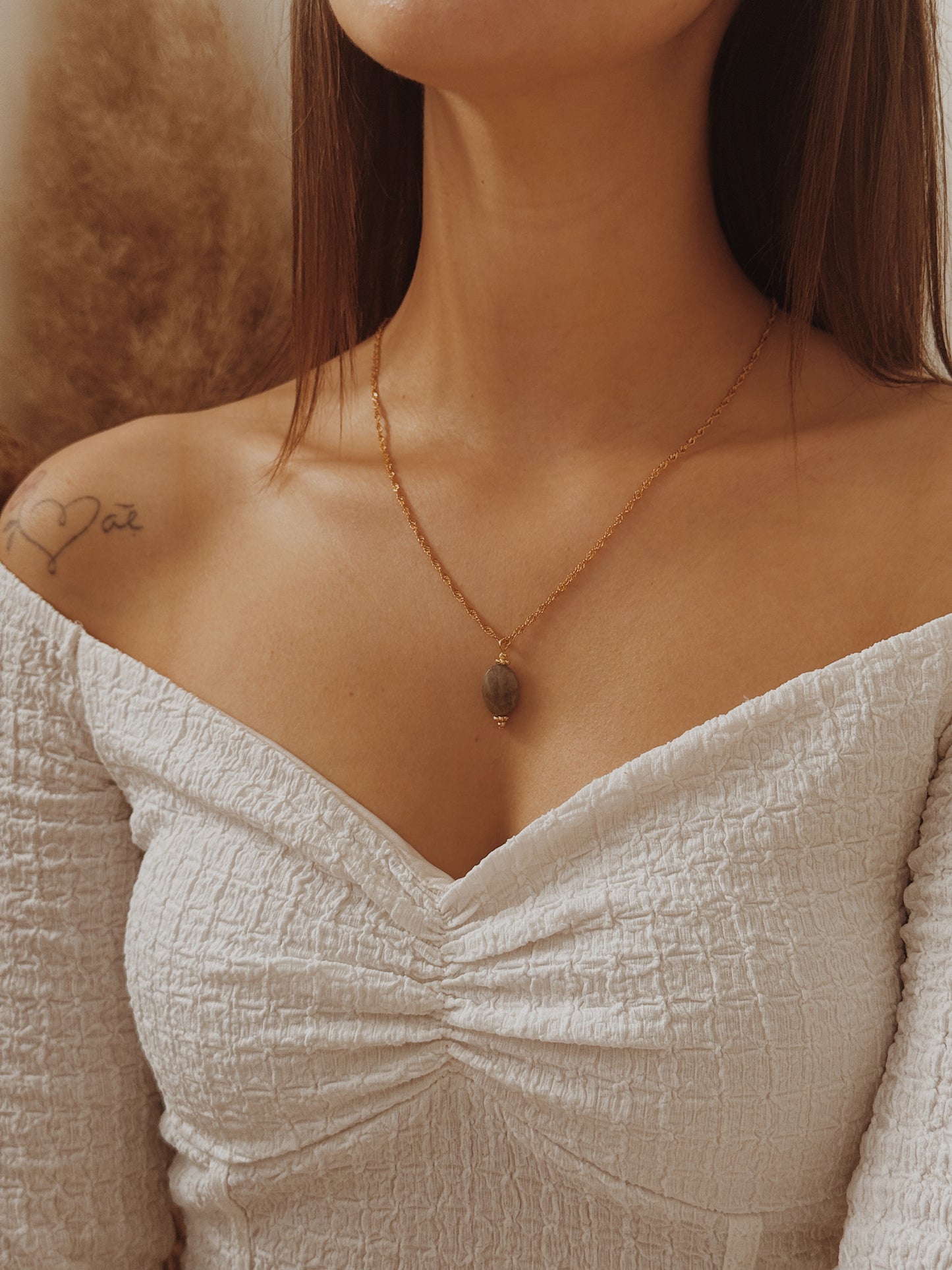 Colar Abby Labradorite