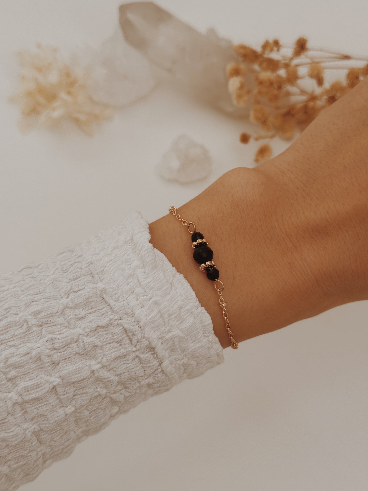 Pulseira Billie Turmalina Negra