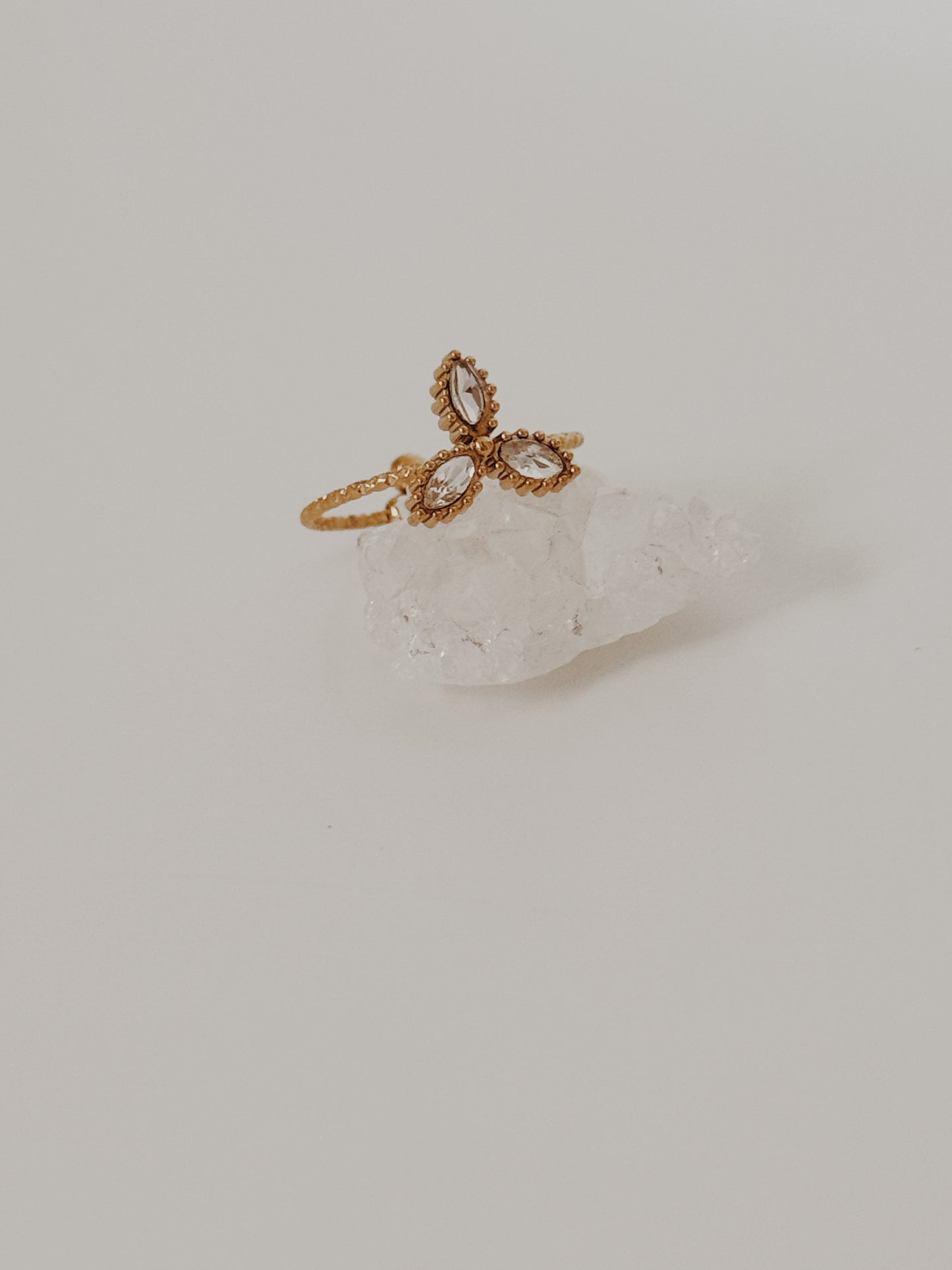 Anel natura ( dourado )