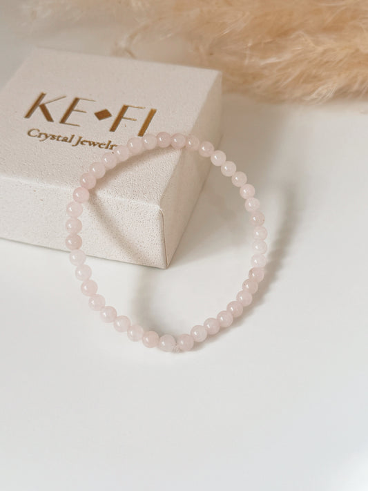 Pulseira Quartzo Rosa