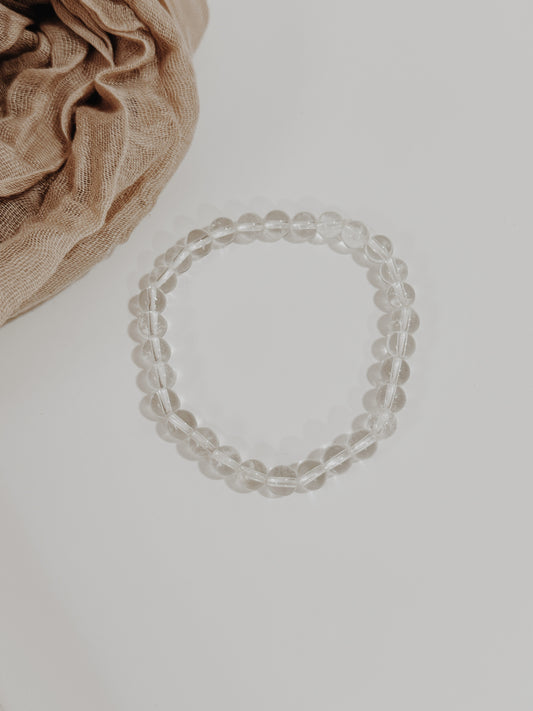 Pulseira de Quartzo 6mm