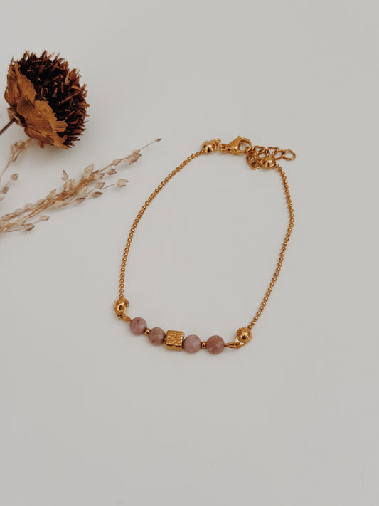 Pulseira Elysium Rodonite