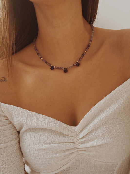 Colar Hanah Ametista