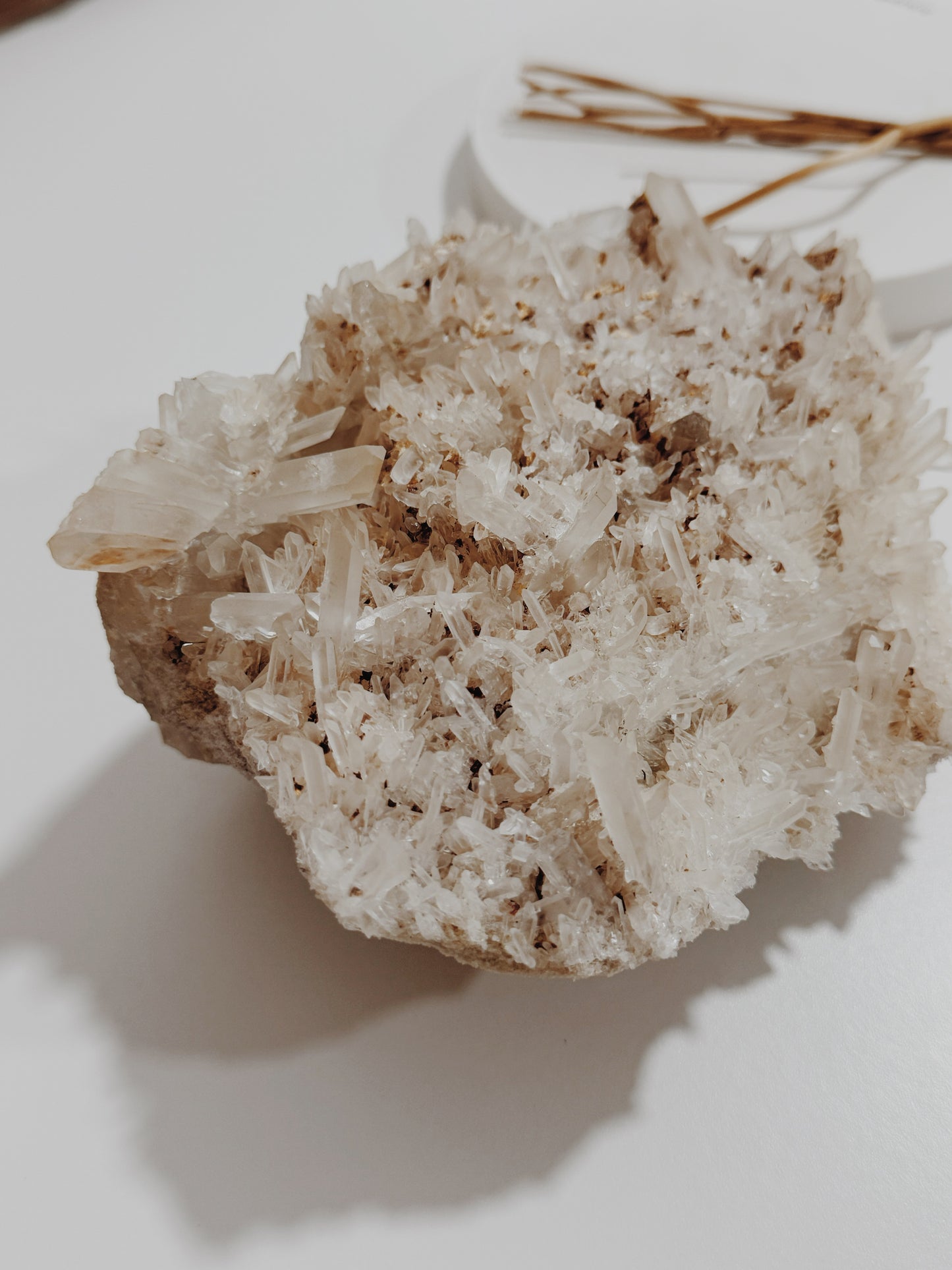 Drusa de Quartzo cristal