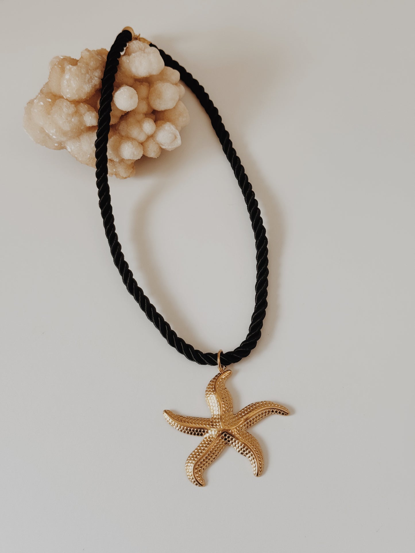 Colar cordão Estrela do mar