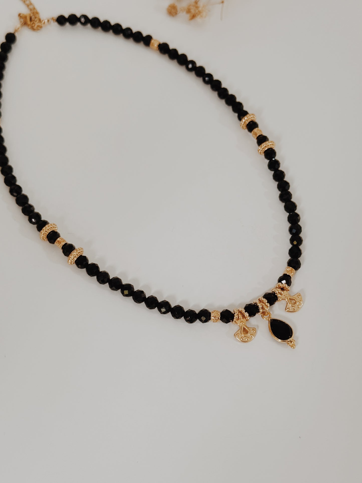 Colar Maya Turmalina Negra