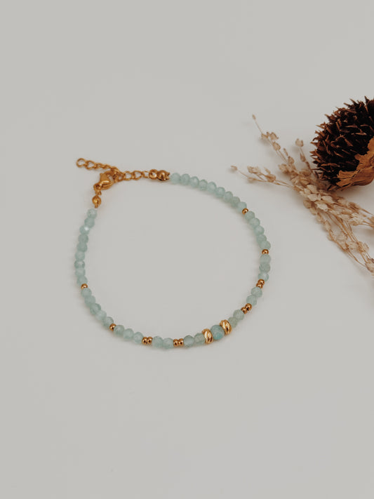 Pulseira Amazonite - Rios Sagrados