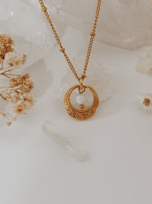 Colar Shiva Pedra da Lua