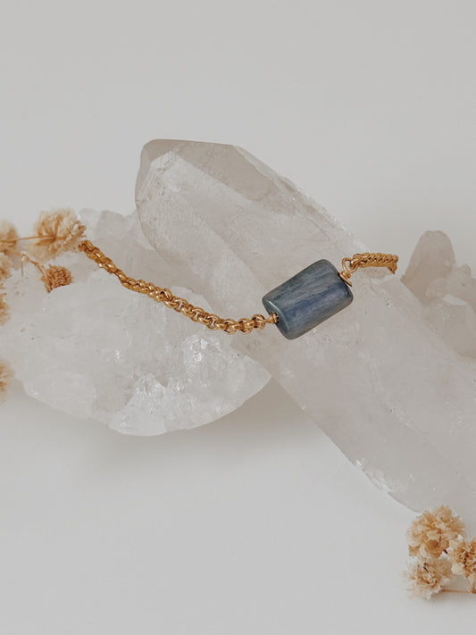 Pulseira Therese Cianite Azul