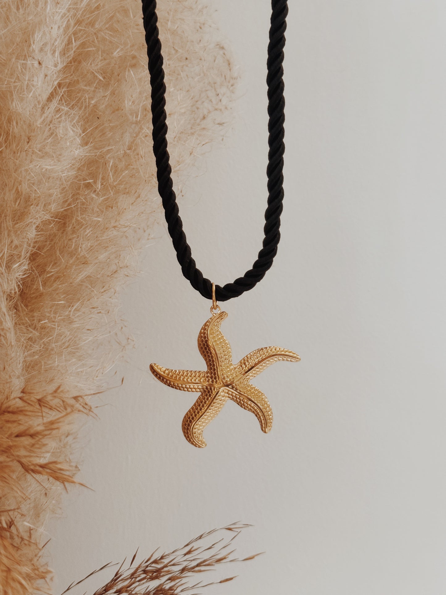 Colar cordão Estrela do mar