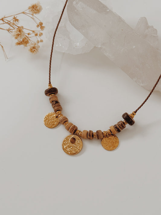 Colar Rajas Olho de Tigre