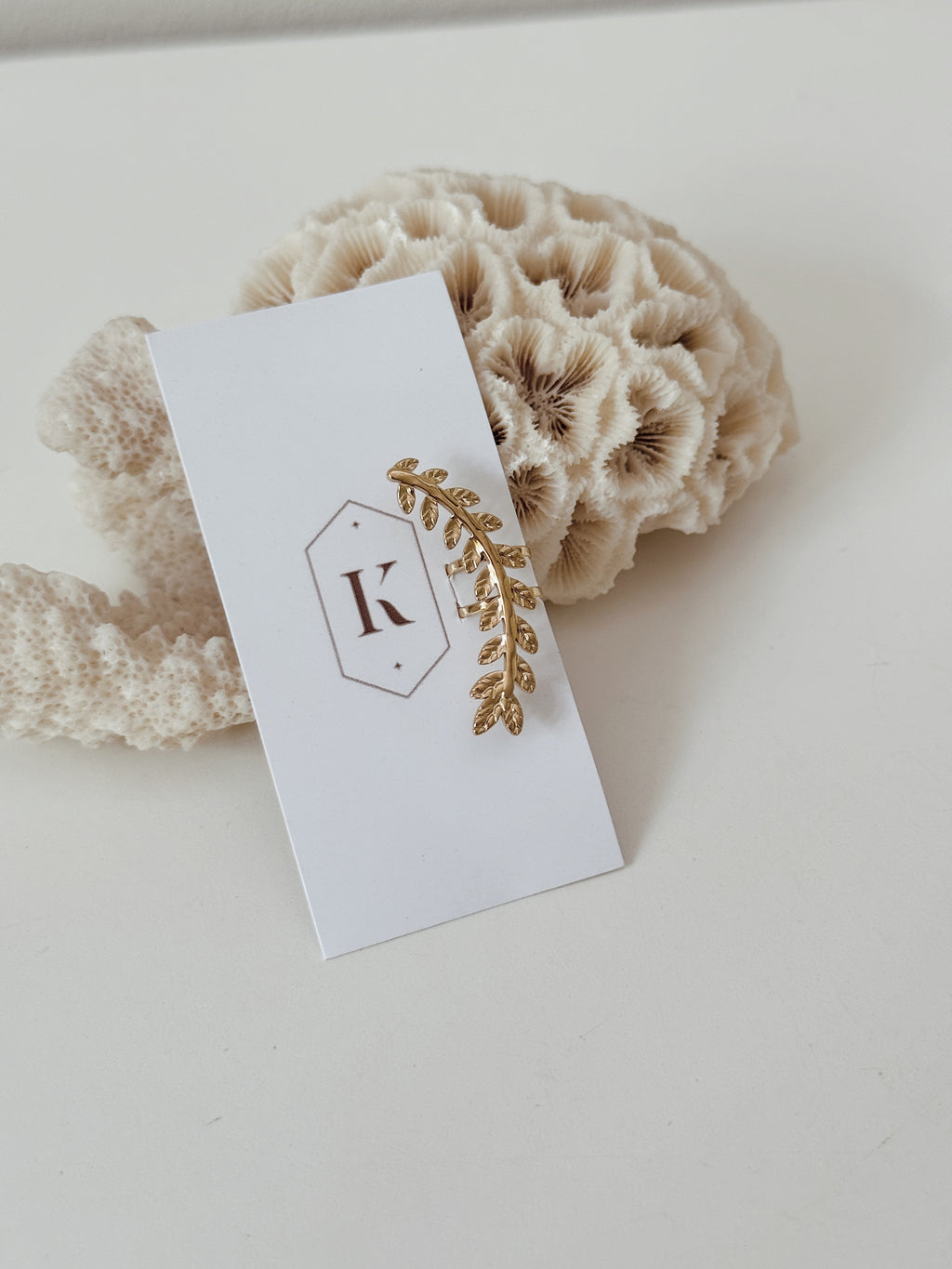 Earcuff Folha | ajustável