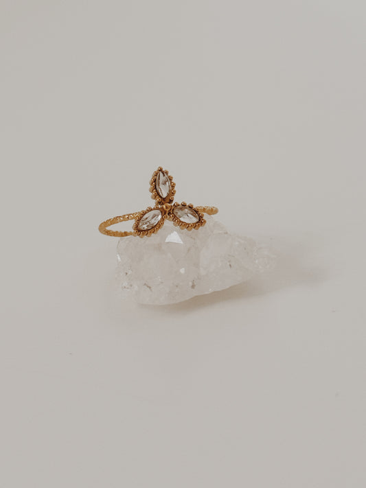 Anel natura ( dourado )