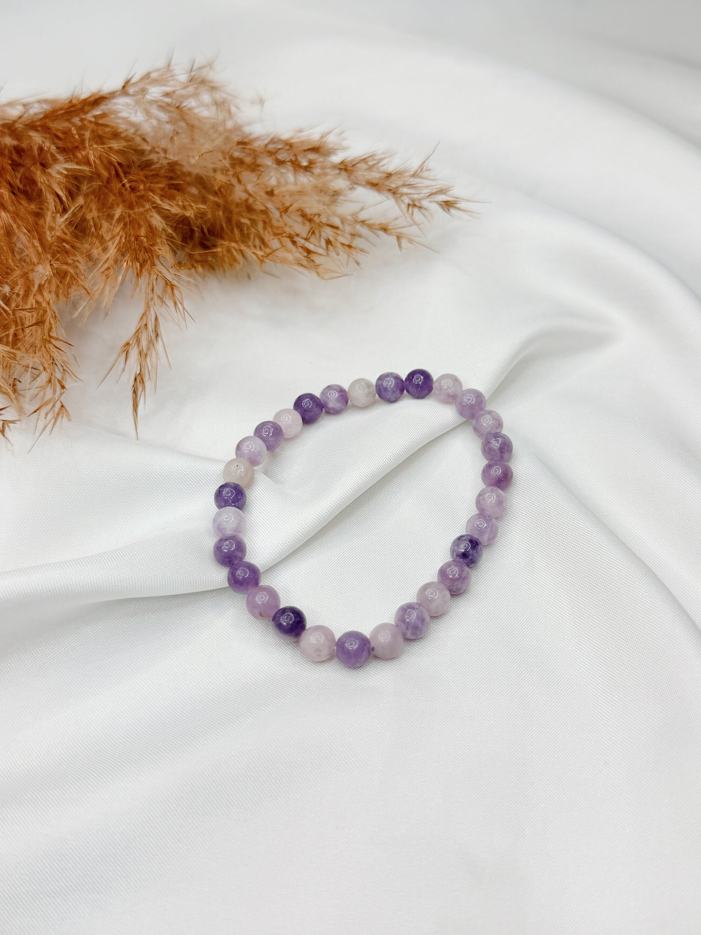 Pulseira Lepidolite 6mm