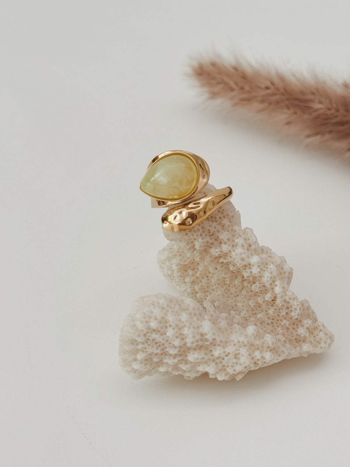 Anel Gota | Jade