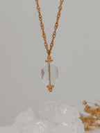Colar Abby Quartzo Cristal