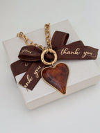 Colar Love Âmbar