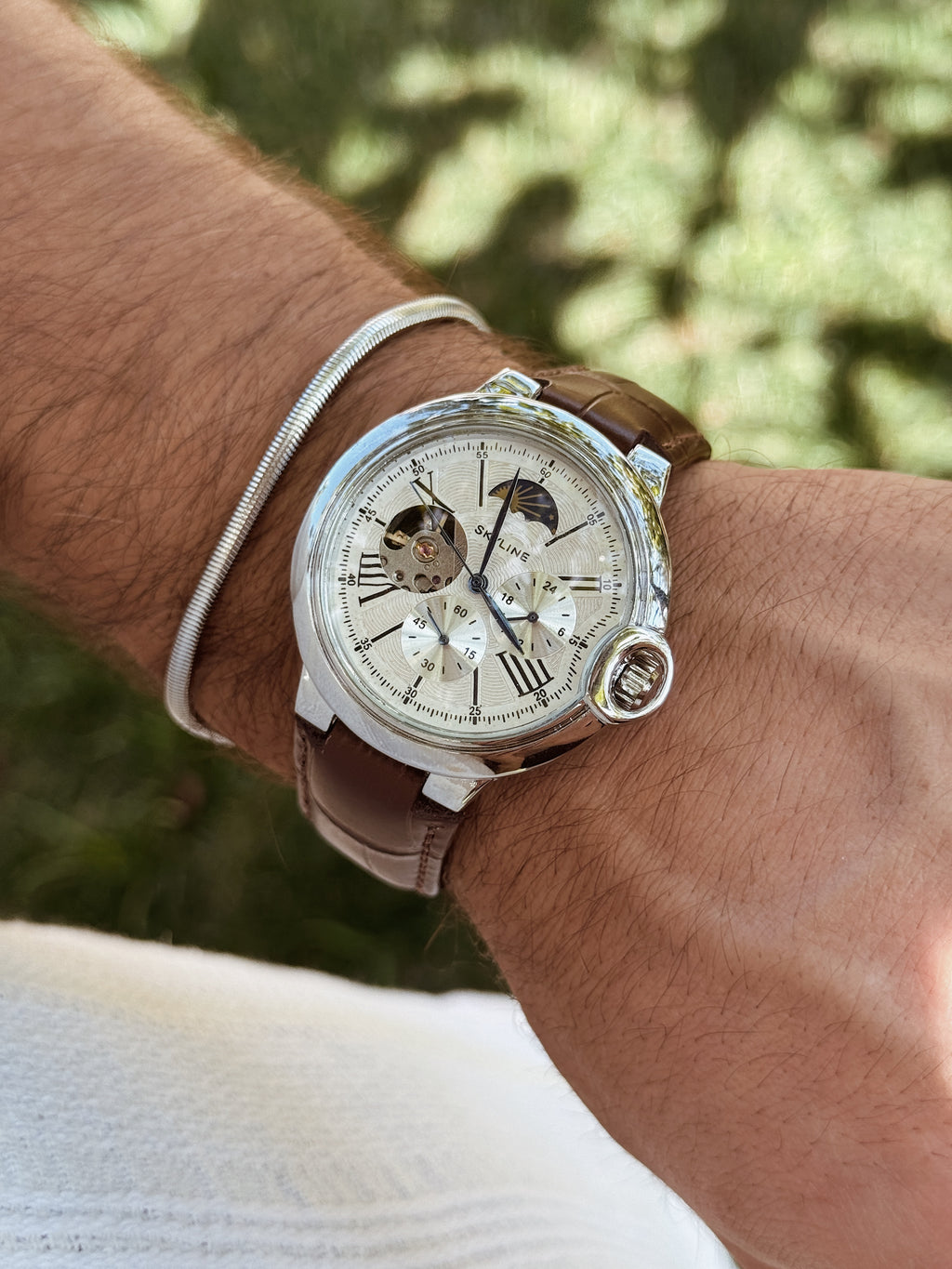 Relógio Homem Skyline Moonphase