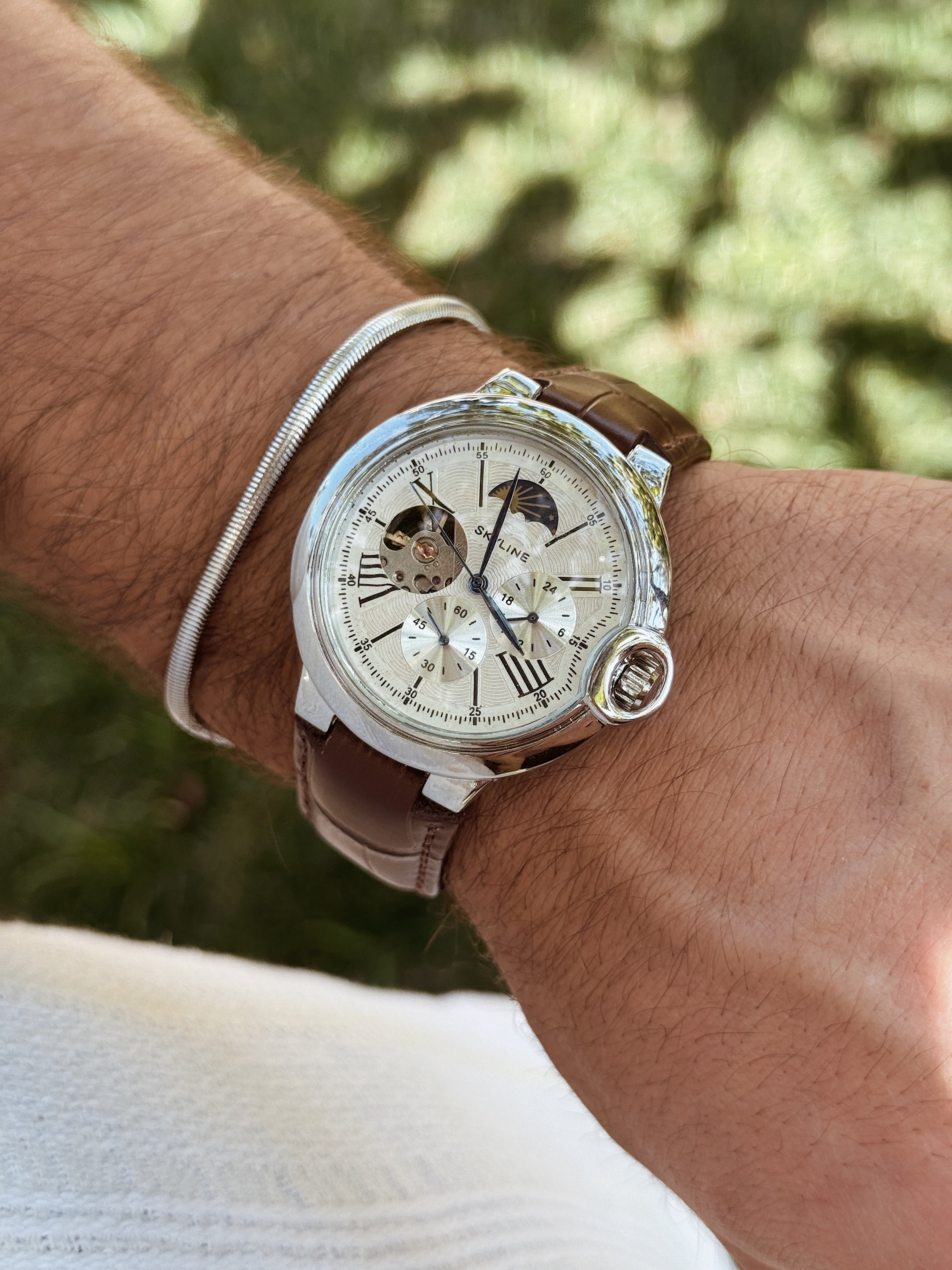 Relógio Homem Skyline Moonphase