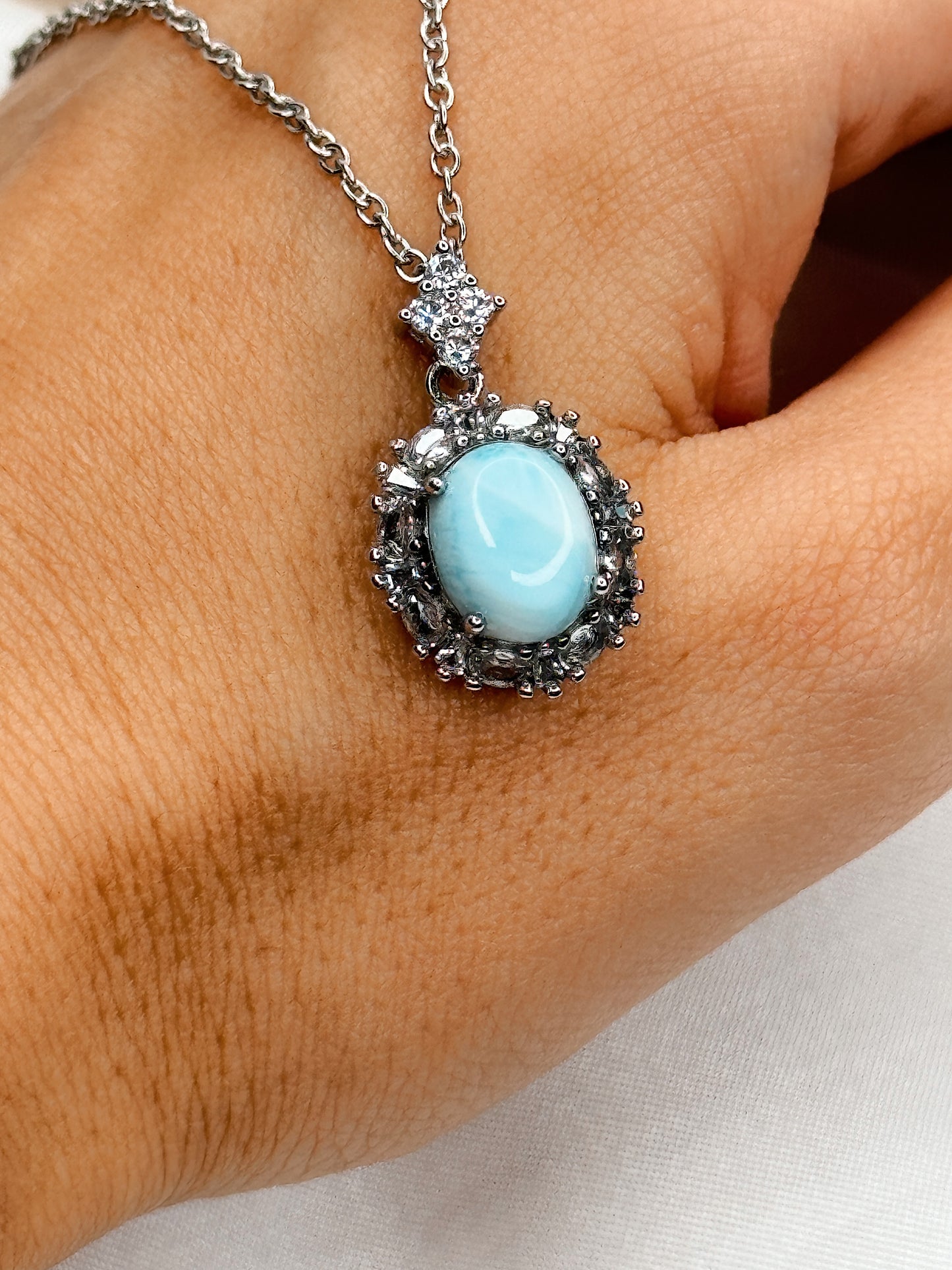 Colar Larimar