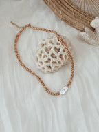 Gargantilha Gold Pearl