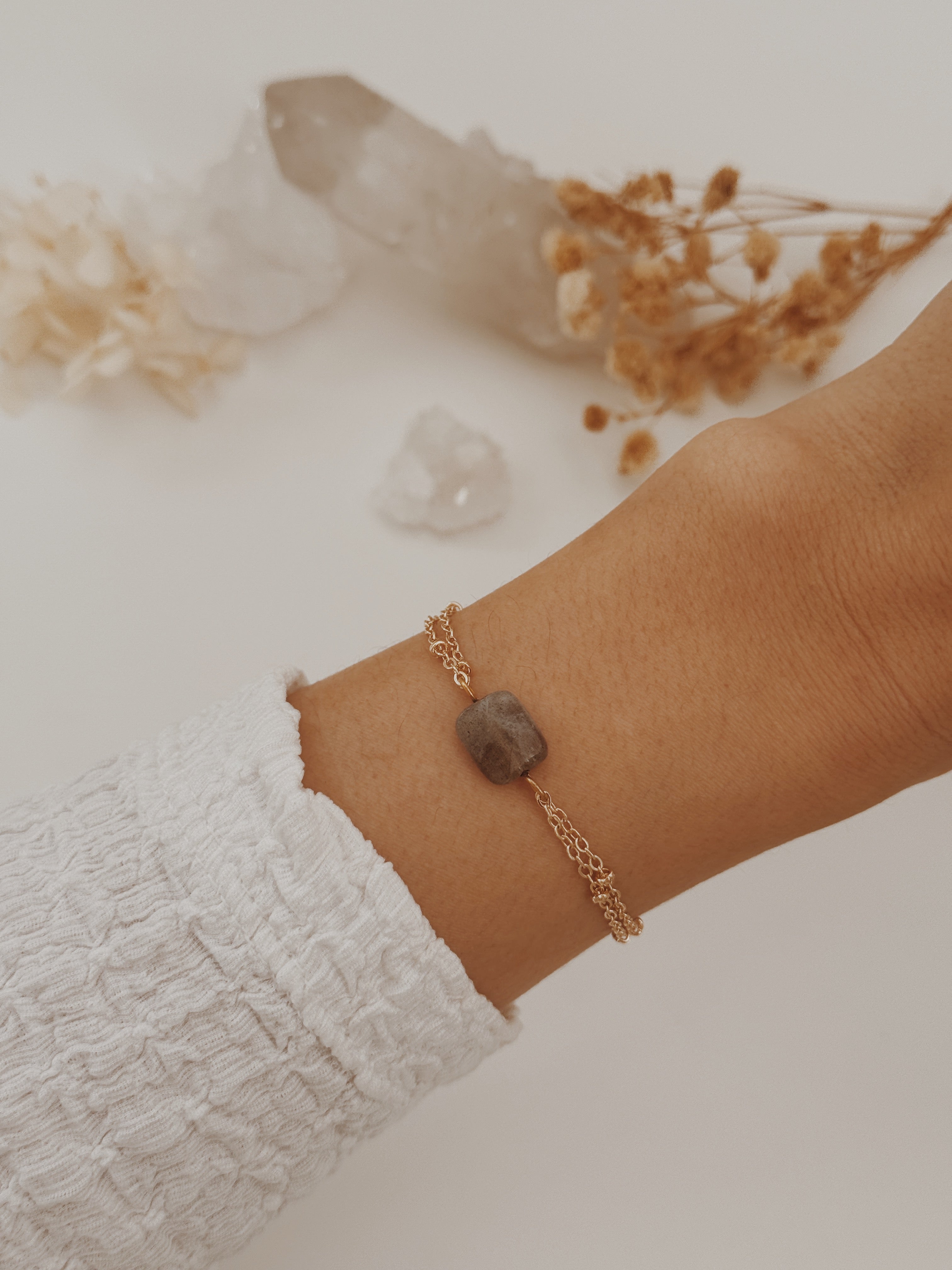Pulseira Clara Labradorite