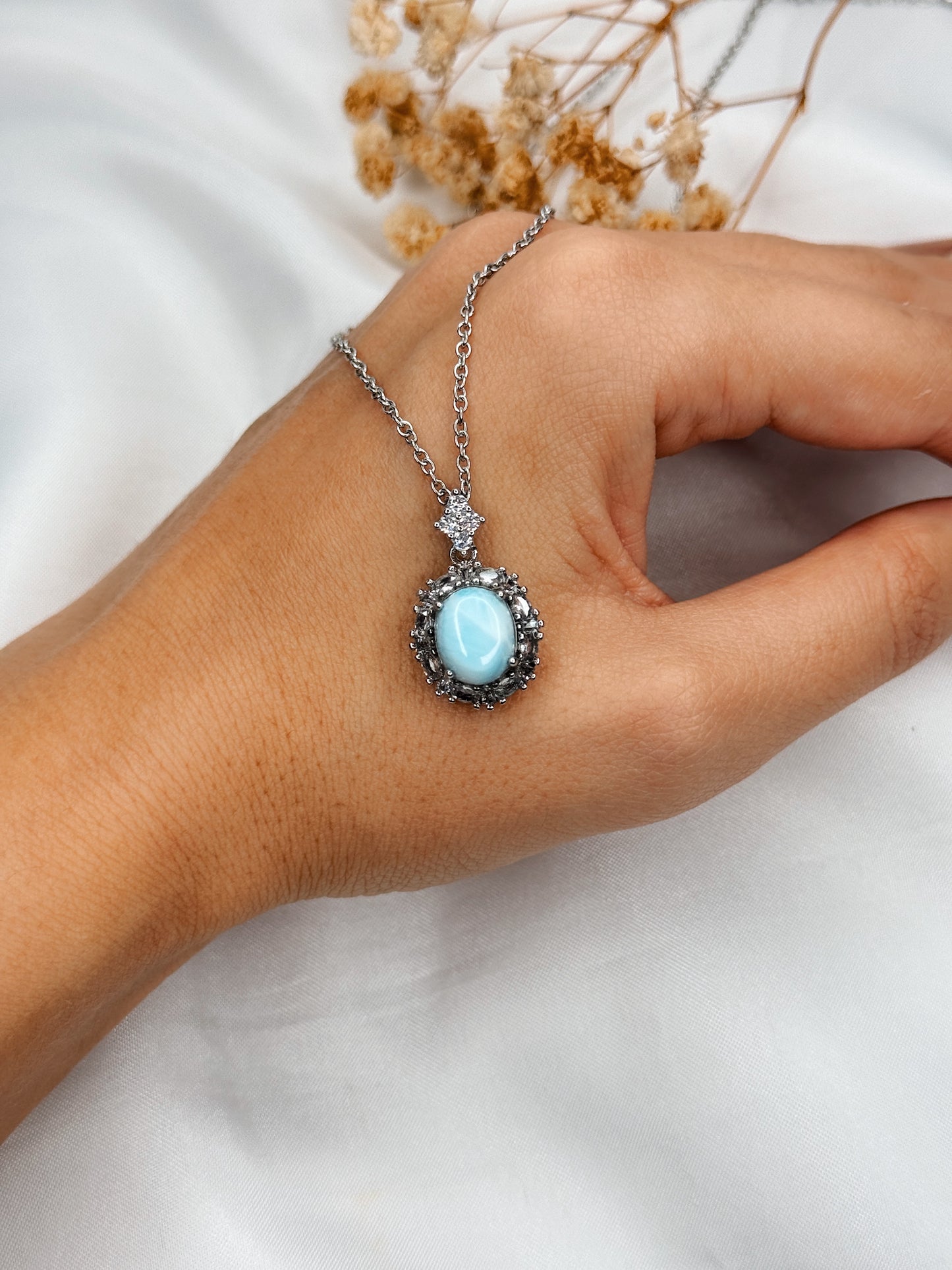 Colar Larimar