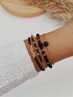 Pulseira Aurora Turmalina Negra