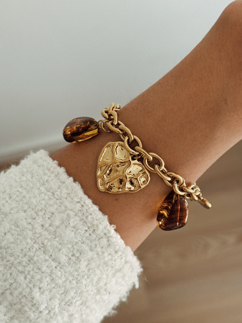 Pulseira Charm’s  Âmbar