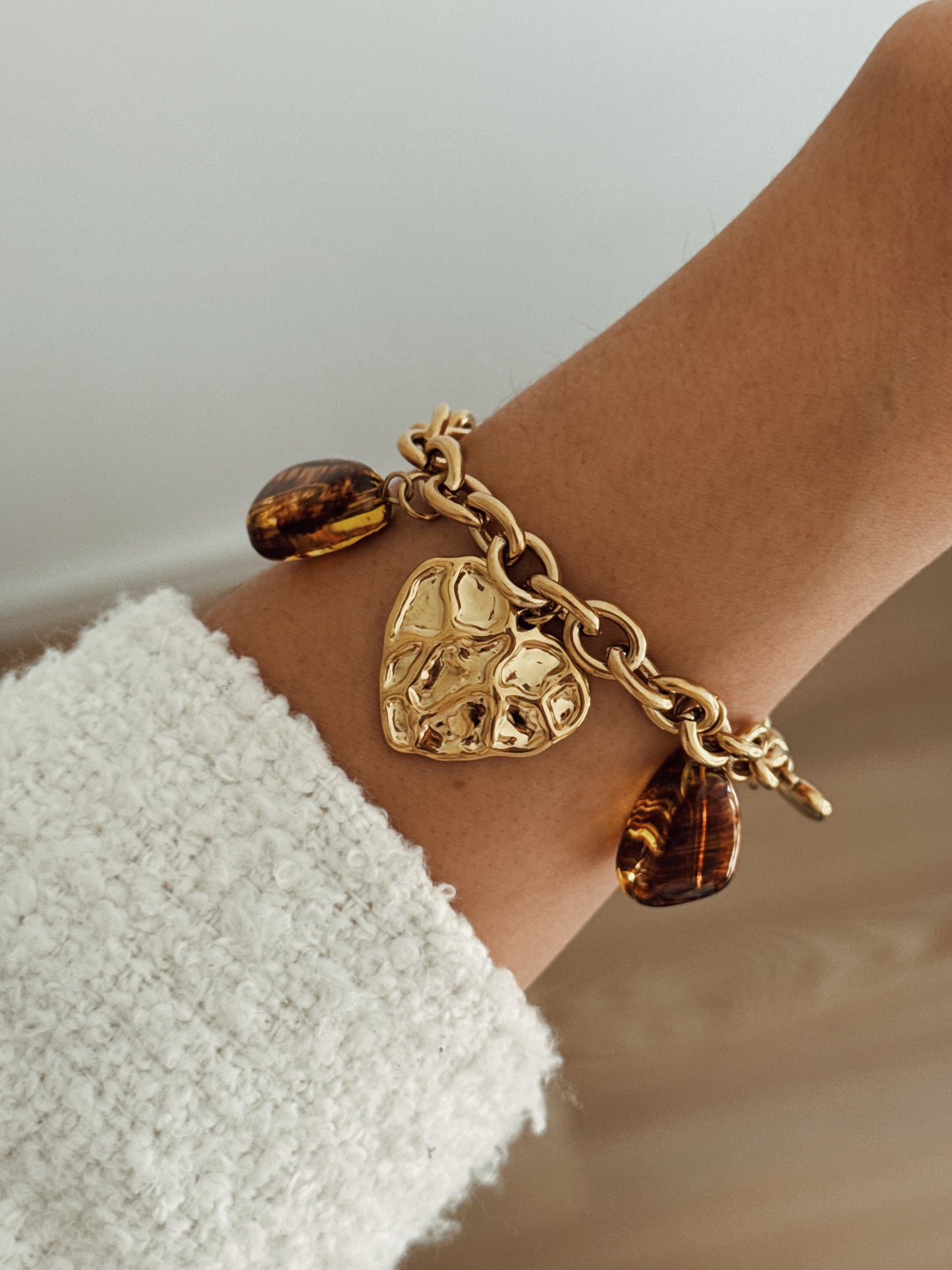 Pulseira Charm’s  Âmbar