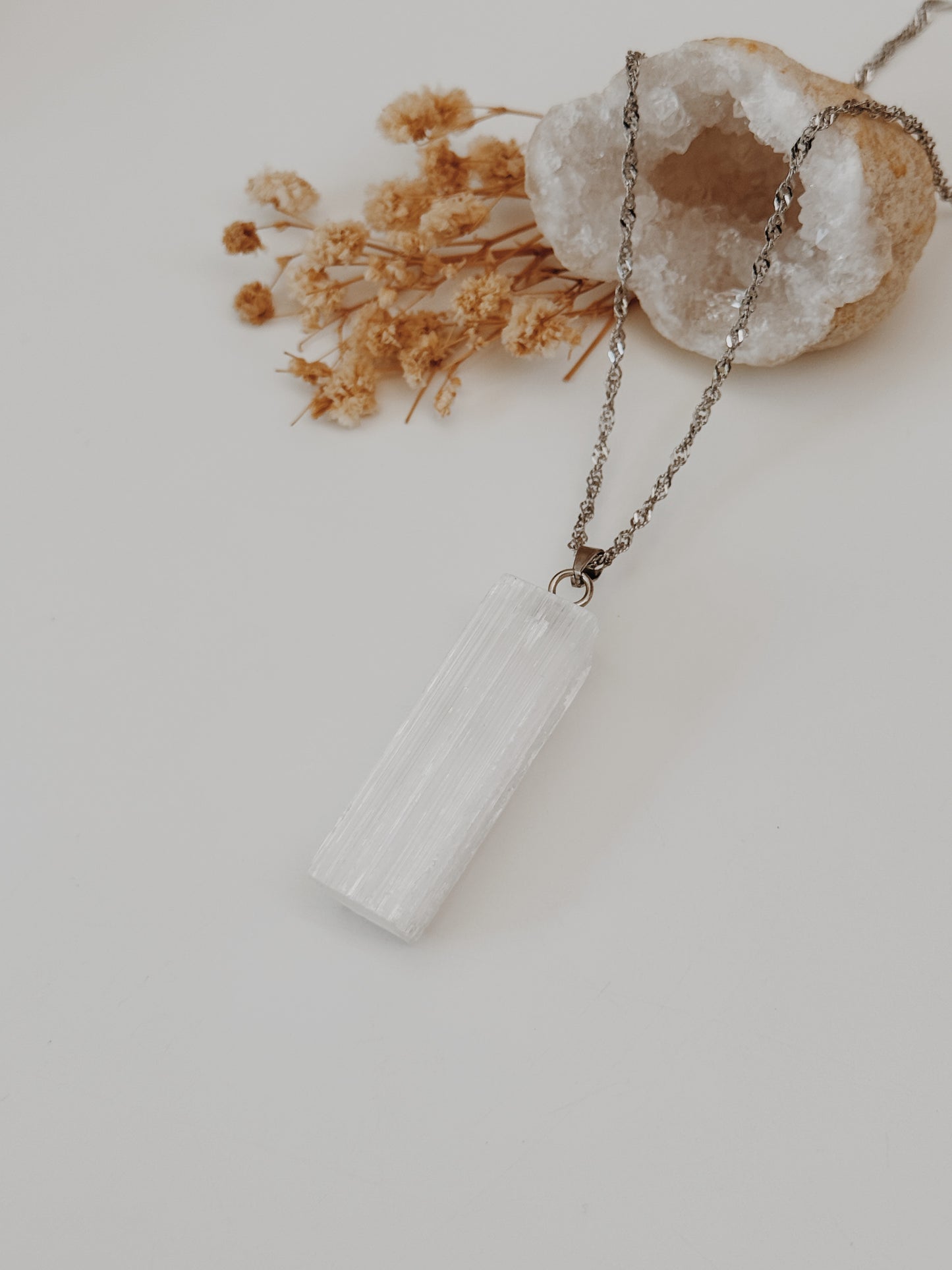 Colar Selenite