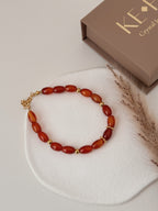 Pulseira Fogo Criador ( cornalina )