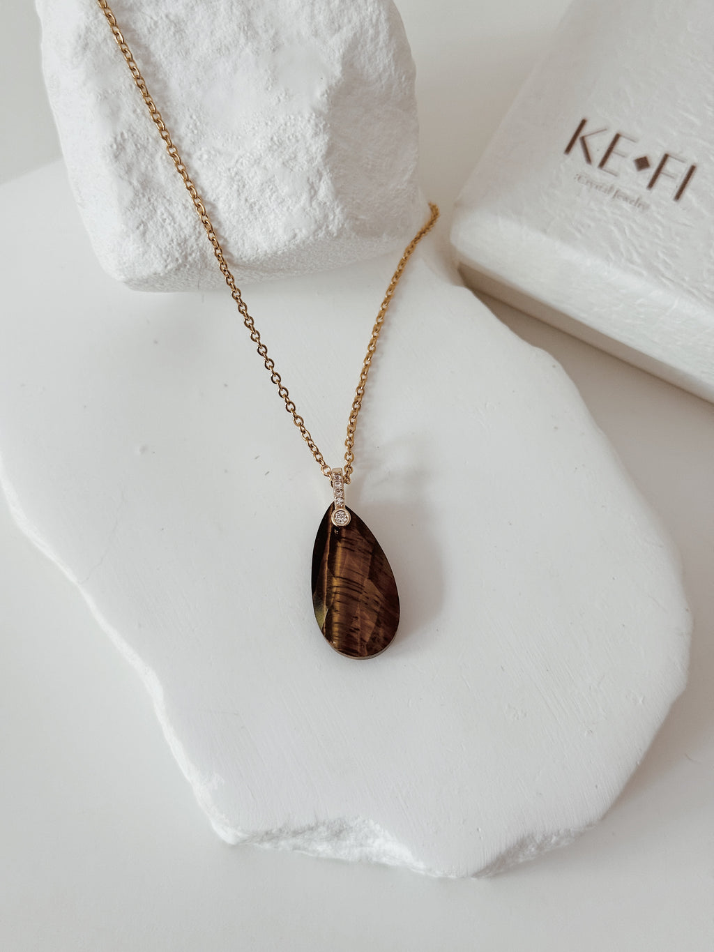 Colar Gota | cristais