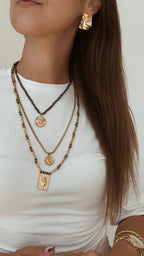 Conjunto Goddess Layer | Hematite