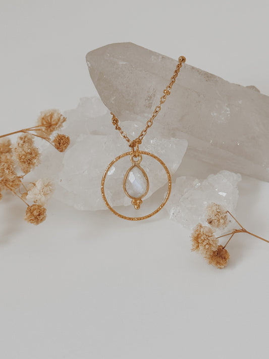 Colar Aurora Pedra da Lua