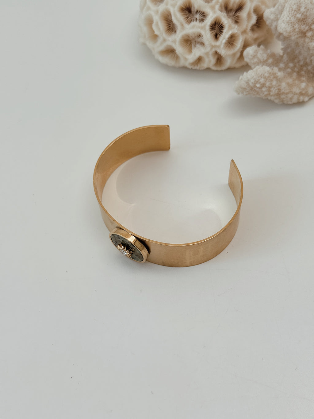 Pulseira rígida | crisocola