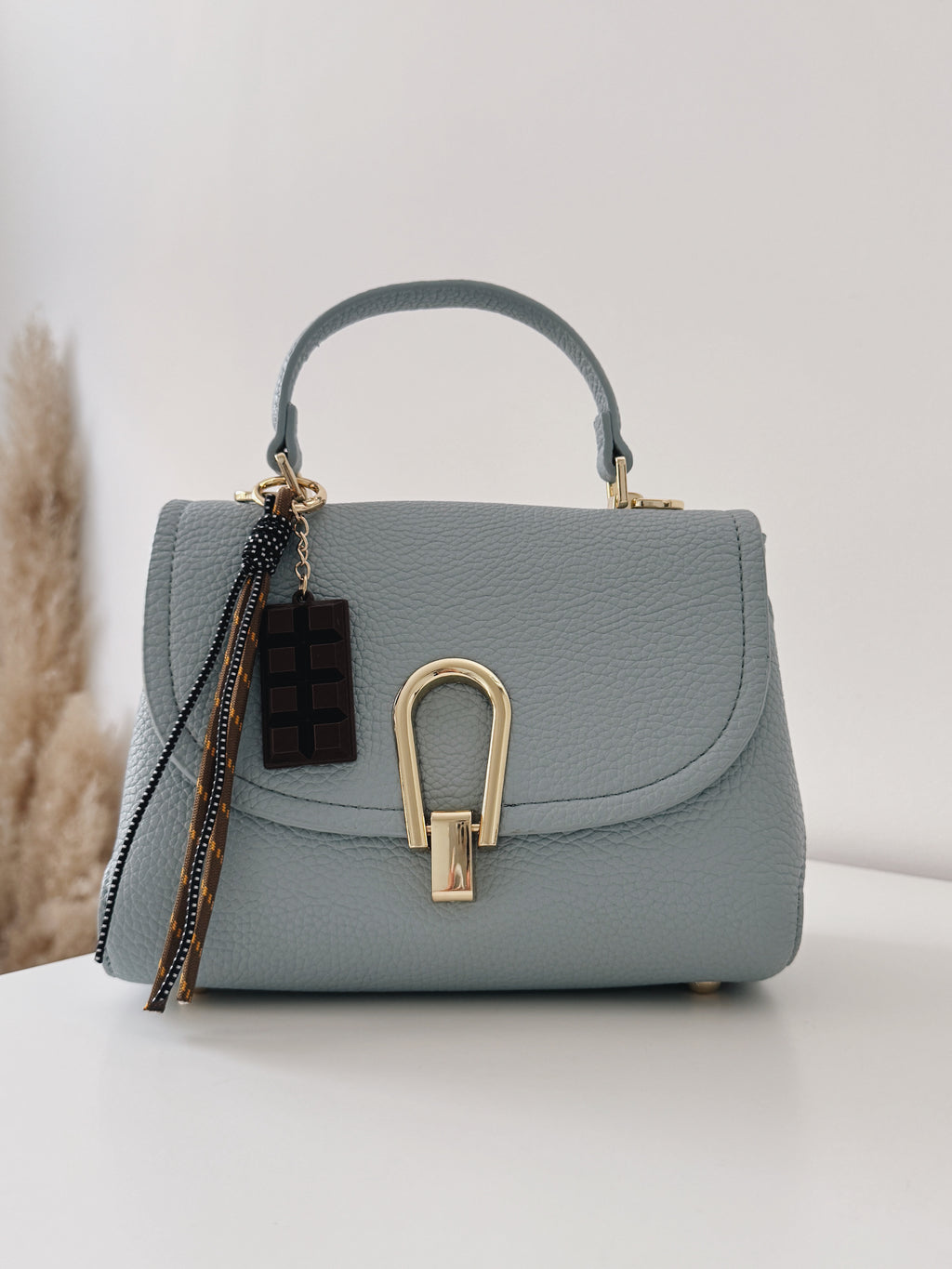 Mala de mão charm | azul pastel