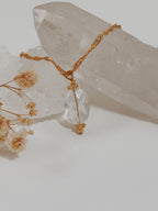 Colar Abby Quartzo Cristal