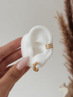Earcuff Nala triplo | Espaçamento