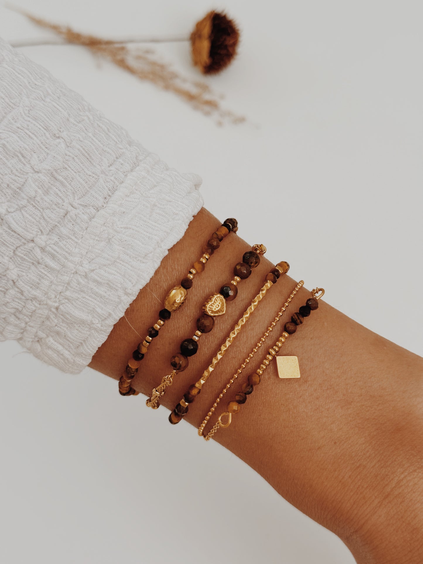 Pulseira Arcanis Olho de Tigre