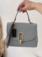 Mala de mão charm | azul pastel