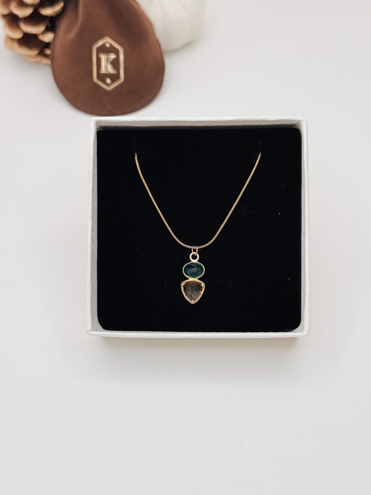 Colar Capri | Apatite e Citrino